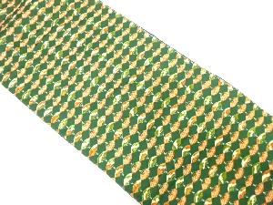 扇模様　全通袋帯